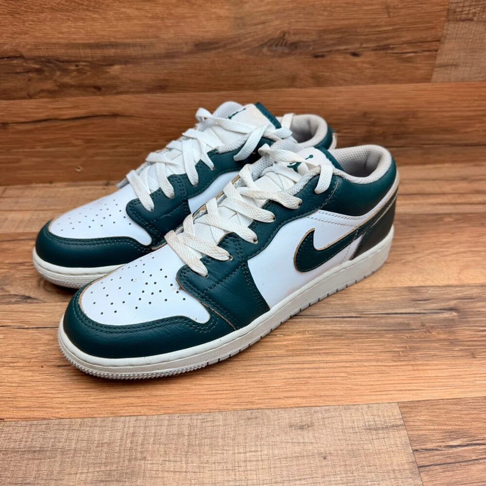 Nike Air Jordan 1 Low SE AJ1 Oxidized Green size 6.5Y Sneakers FQ7687-300
